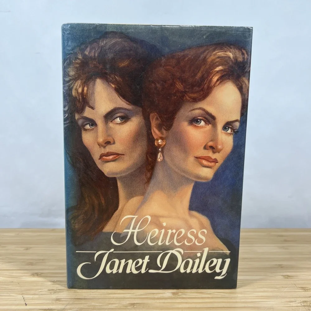 Janet Dailey Lot 3 Hardcover Touch the Wind Silver Wings Santiago Blue Heiress